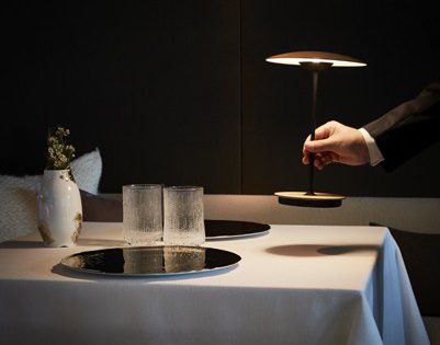Lampe de table à led sans fil